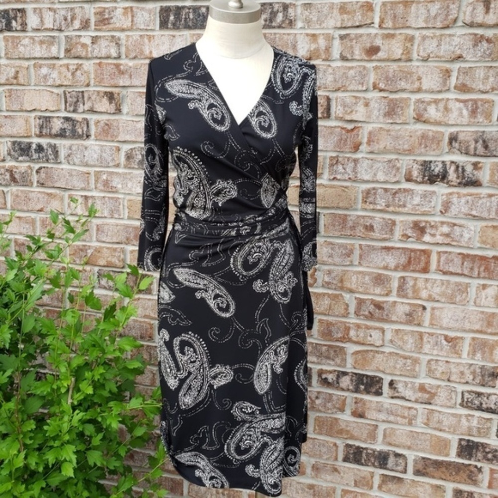 NWT THE Limited Self-Tie Wrap Dress S